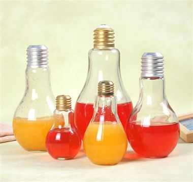 Botella de agua de vidrio promocional